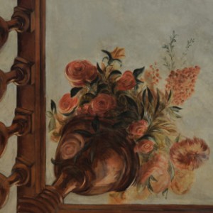Restitution d'une peinture décorative par Christophe GABRIEL pour le compte de l'atelier Arcoa