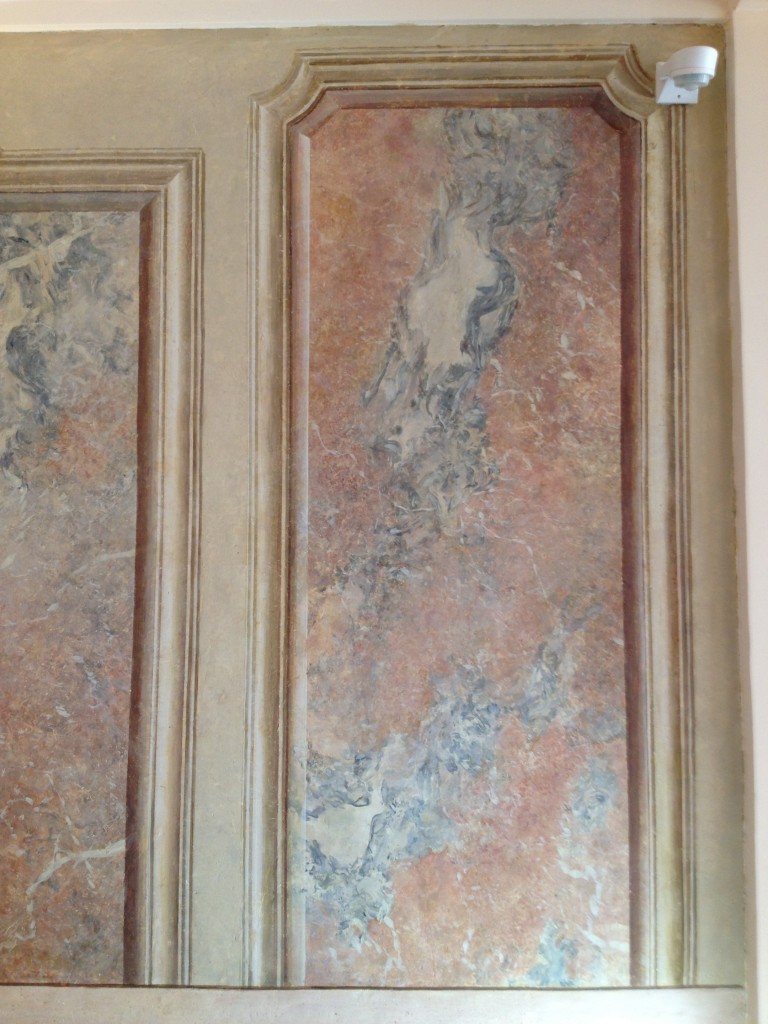 Arc De Porte Ou Relief Mural Ange – Décoration Murale Baroque En Stuc – Fait Main