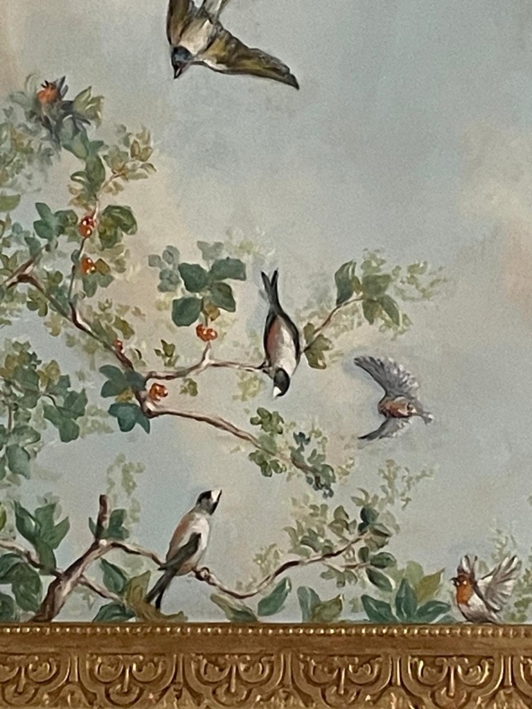 peinture d'oiseaux