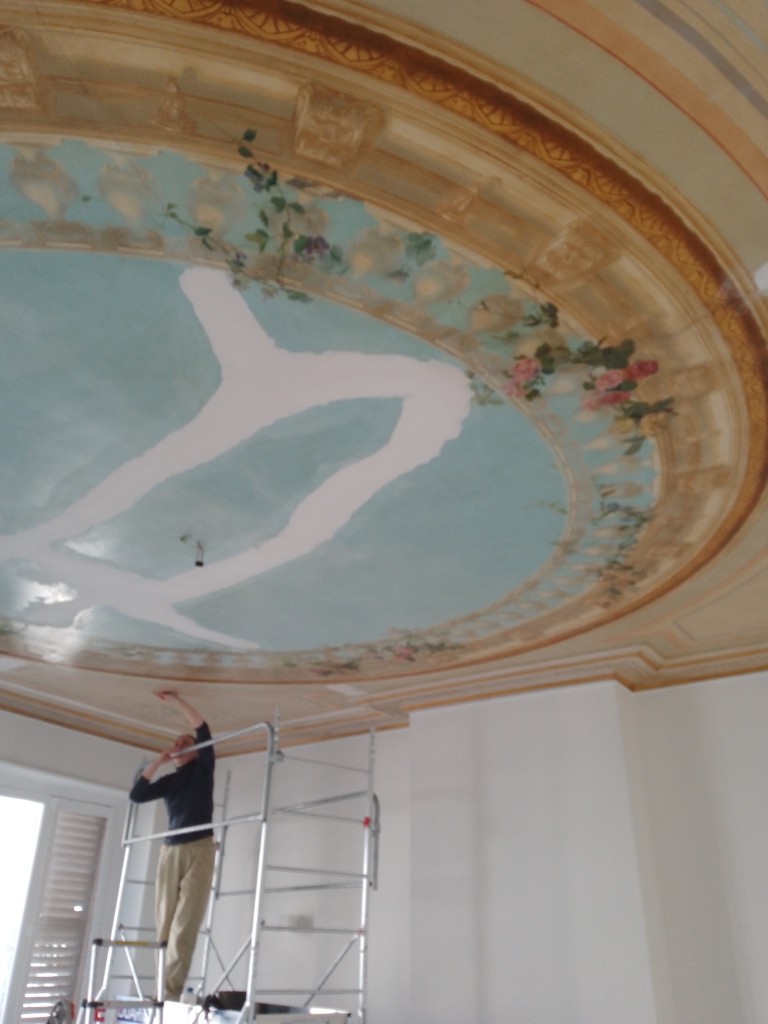 Restauration peinture paris