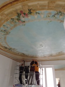 Restauration de fresque